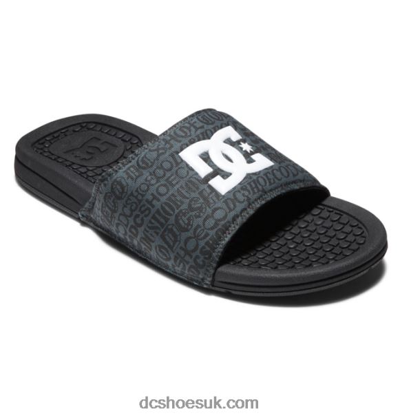 DC Shoes Bolsa - Sandals for Men LDXPV338 Black/White Print
